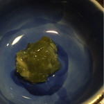 味ごよみ宮田 - すくい豆腐に乗せて食べるきざみわさび