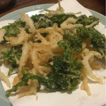 味ごよみ宮田 - 青のり　白魚　天ぷら
      これ美味しかったなぁ。