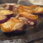 銀座 あまくさ 青山外苑 - 天草大王とマロン豚の溶岩焼き