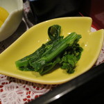 銀座 あまくさ 青山外苑 - 菜の花のお浸