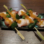 銀座 あまくさ 青山外苑 - 有明蛸の胡瓜串 葱生姜ダレ