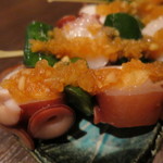 銀座 あまくさ 青山外苑 - 有明蛸の胡瓜串 葱生姜ダレ