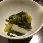 長助 まつえ - 九条葱の漬物