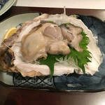 長助 まつえ - でっかい岩ガキ