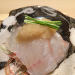 銀座 よし澤 - お造りアップ2