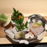 銀座 よし澤 - お造りは3種