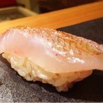 すし 喜邑 - 2016.2.  小鯛昆布締め