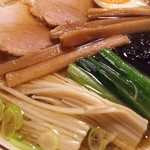 信州小麦ラーメン 亀屋  - 2016/3 さらしならーめん・トピ～アップ１