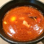 トマト玉子入りつけ麺