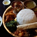 ナングロガル - (2016年3月再訪)ネパールローカル料理セット