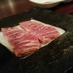 存じやす　極 - 2016.3)馬肉の刺し身