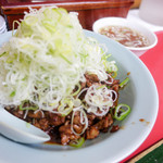 菜苑 - 純レバ丼セット