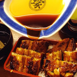 博多名代 吉塚うなぎ屋 - やっぱり掛けちゃいました
