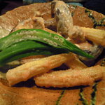 しいたけとヤングコーンの明太子マヨ和え　Photo By PEPOPA