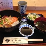 Sushi Fuku - H.28.3.12.昼 ちらし定食 900円税込