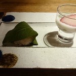 祇園迦陵 - ⑽デザートに使われているお皿