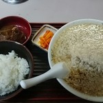 中華亭 - 中華そば定食(800円)