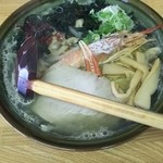 ラーメン浜っ子 - 浜っ子ラーメン塩 1000円＋大盛り 100円