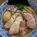 煮干しつけ麺 宮元 - 特製濃厚煮干しそば 980円