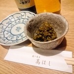 霧下蕎麦高はし - わらびのタタキ
