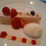 鉄板焼 あみじま - 食後のデザート