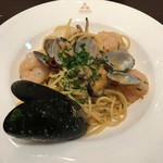 TRATTORIA TRINITA - オリーブオイルソース ペスカトーレ