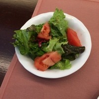 厳選洋食さくらい - セットのサラダ。