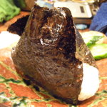 だいどこ やぶれ傘 - 佃煮のおにぎり　Photo By PEPOPA