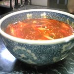 焼肉飯店末広 - カルビスープ