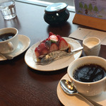 Shiberu No Mori - 2016年3月。イチゴタルトとコーヒー。