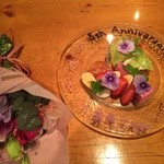 noka table - サプライズSweets妻側