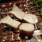 肉家 串八 - エリンギ汁が！笑