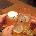 居酒屋 武双 - 2016年3月　二回目の乾杯！