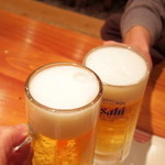 居酒屋 武双 - 2016年3月　乾杯！