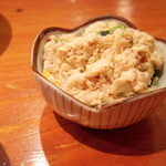 居酒屋 武双 - 2016年3月　お通しのポテサラ？