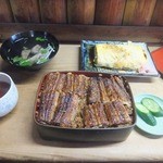 いづもや - まむし・う巻き・肝吸い2700円