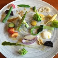Restaurant Re: - 鎌倉野菜と長野ハーブのサラダ