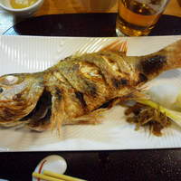 四季彩 - 高級魚のどぐろの塩焼き。