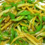 逸品園 - 豚肉とピーマンの細切り炒め