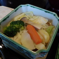御影蔵 丸ビル - 野菜のせいろ蒸し