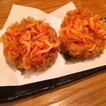 蕎・馳走 岩舟 - 桜エビのかき揚げ★
            サクッサクッかつふわふわ！