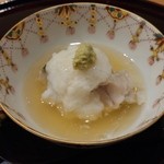 豪龍久保 - 白甘鯛（白川）とかぶらの炊き合わせ