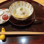 豪龍久保 - 白甘鯛（白川）とかぶらの炊き合わせ