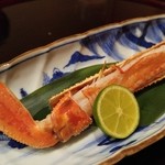 豪龍久保 - 焼き松葉蟹（大善蟹）