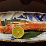 豪龍久保 - 焼き松葉蟹（大善蟹）