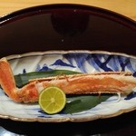 豪龍久保 - 焼き松葉蟹（大善蟹）
