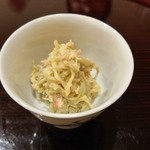 豪龍久保 - 松葉蟹の蟹味噌和え
      