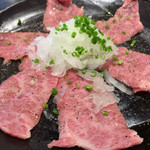 炭火焼肉 やまもと - 焼きしゃぶ1720円(2015.6)