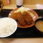 Katsuya - ヒレカツ定食(\853)