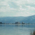 くらすわ レストラン - 諏訪湖